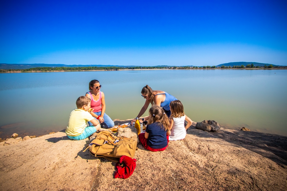 pique-nique randonnée Le Tour du Lac de Jouarres