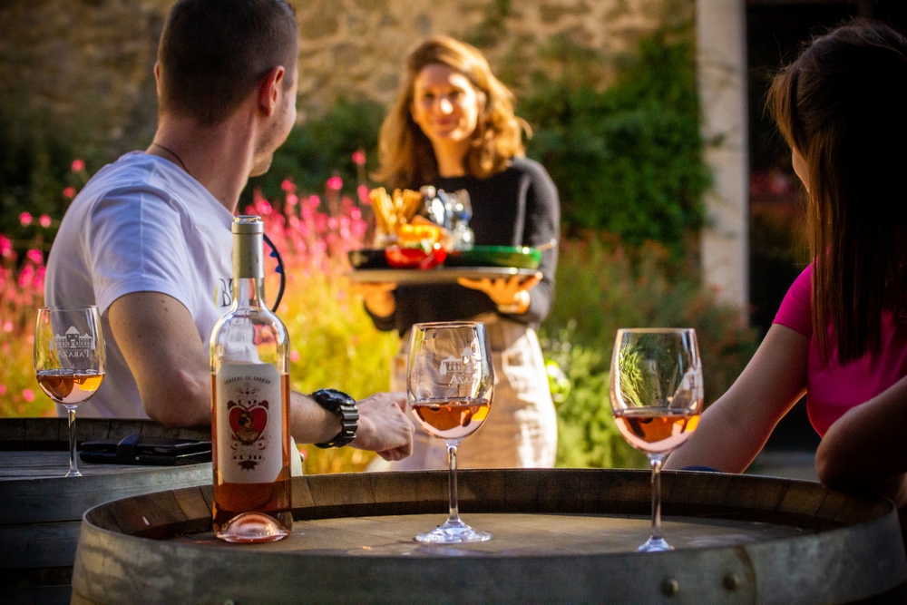 Dégustation au Château de Paraza