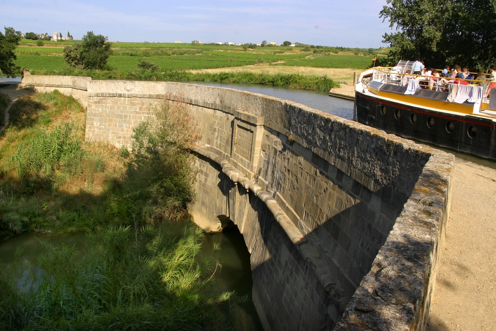 Le pont-canal du Répudre à Paraza