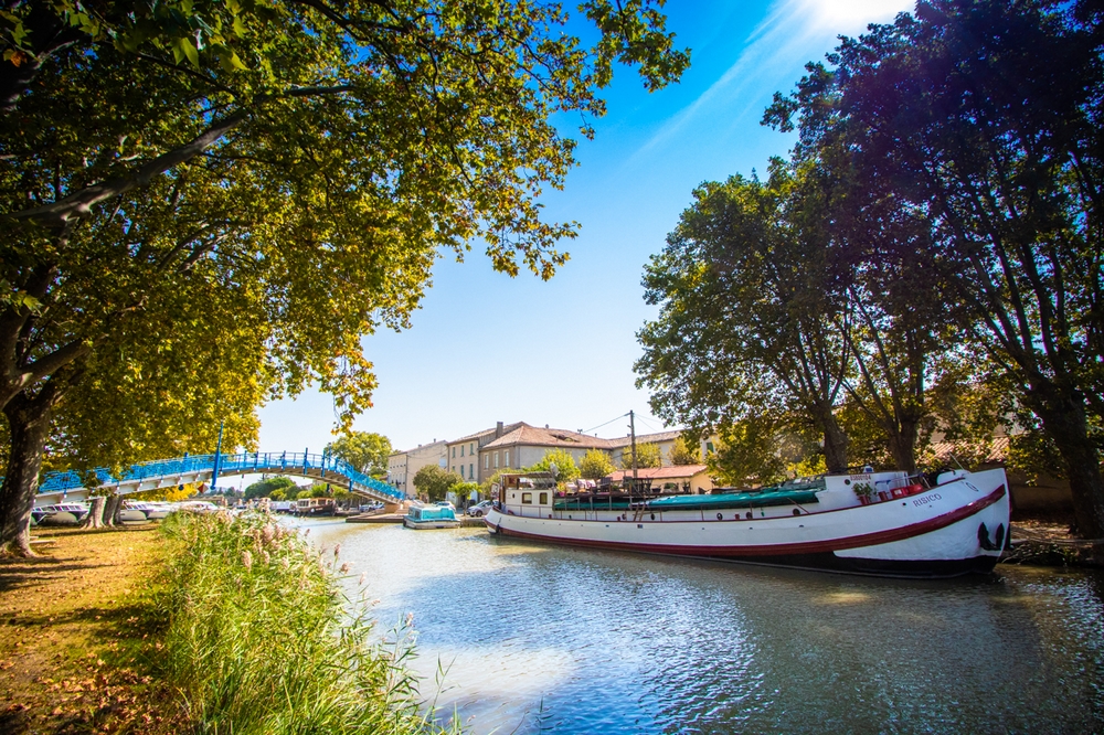 Canal du Midi à Homps