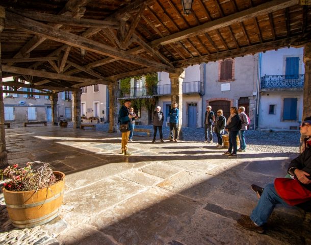 Visites guidées de Lagrasse et  de ses plafonds peints médiévaux