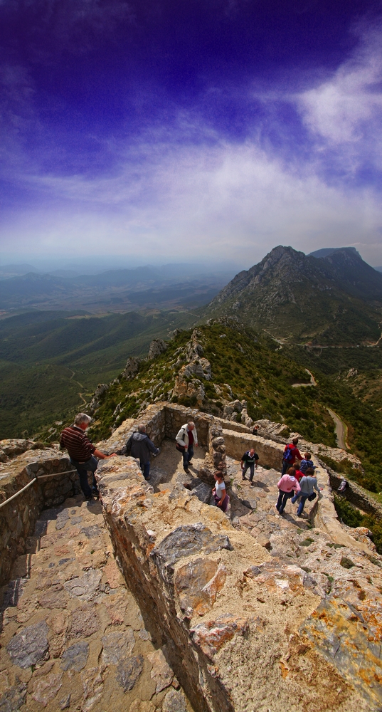 Château de Quéribus à Cucugnan