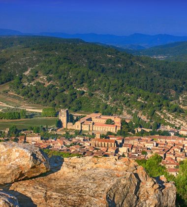 The Lagrasse Abbey