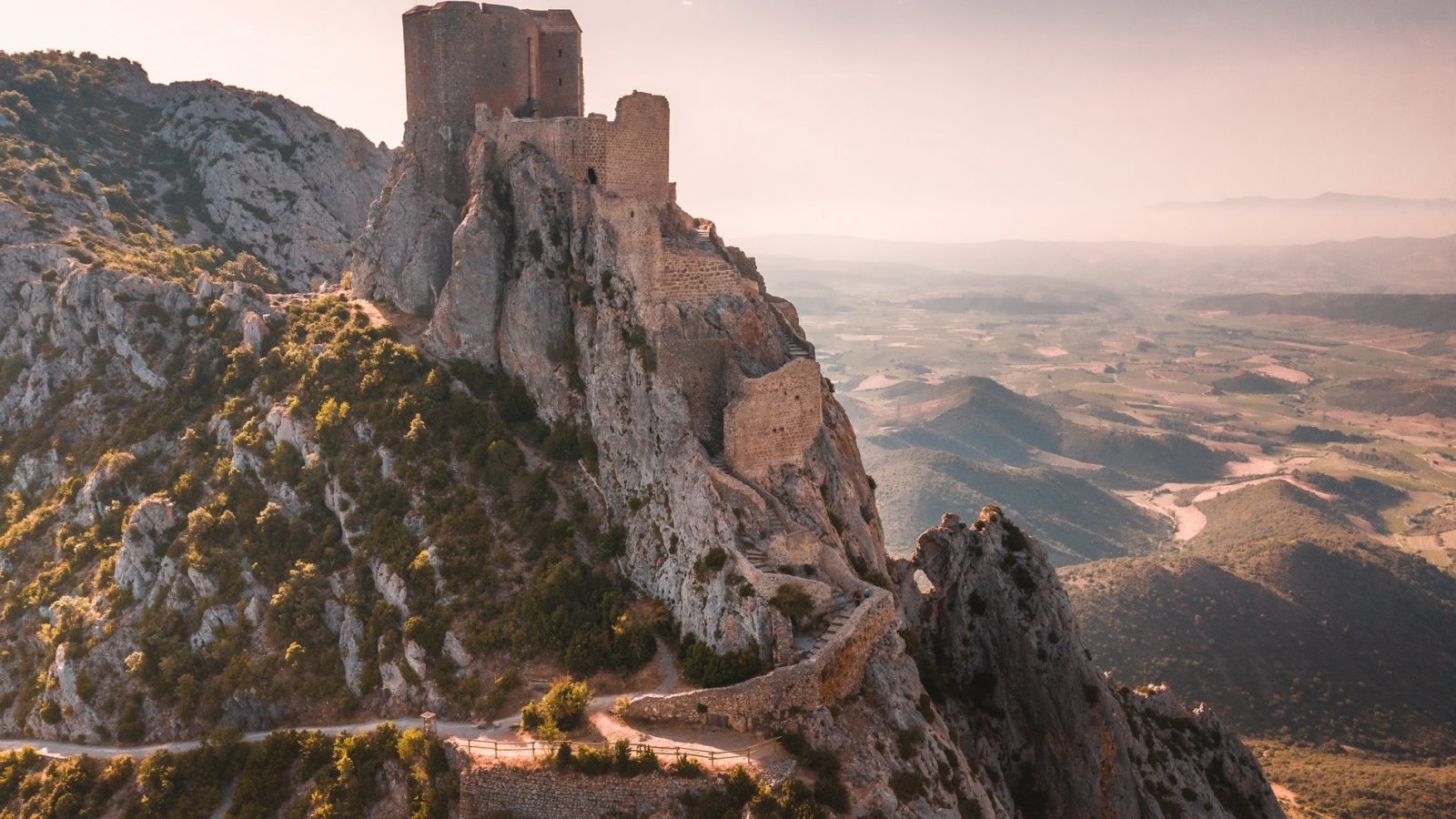 Château de Quéribus à Cucugnan