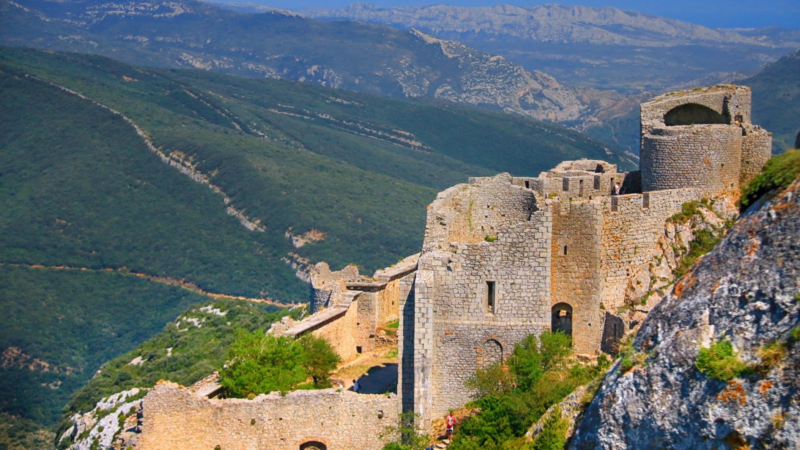 Château de Peyrepertuse, site du Pays Cathare