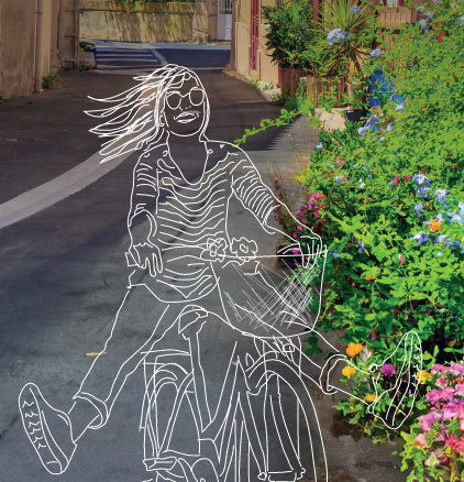 Carte cyclotourisme De Corbières en Minervois