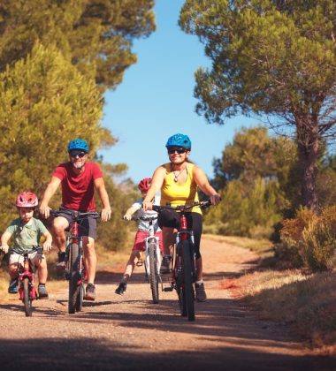 Family mountain bike rides