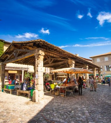 À la découverte du marché de Lagrasse !