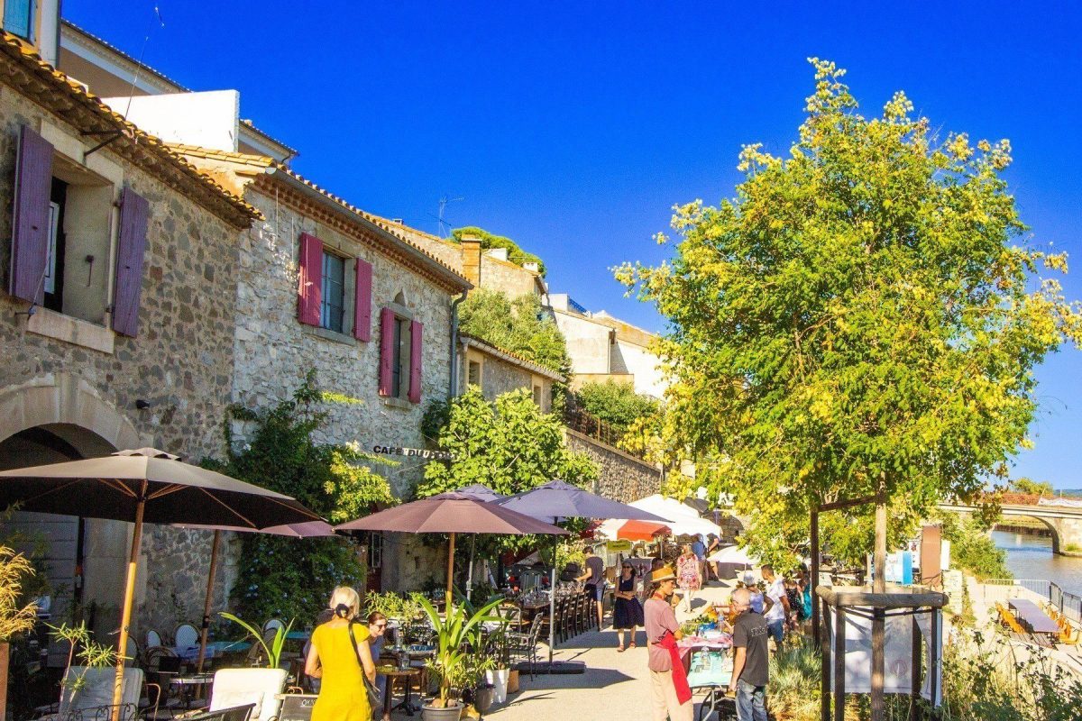 Paraza canal du midi Aude