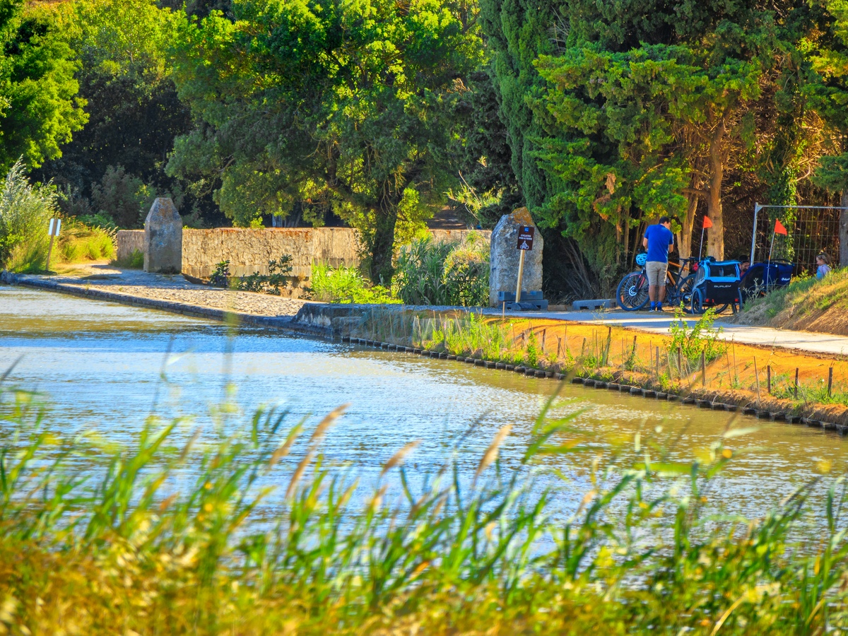 canal du midi Paraza pont canal du Répudre