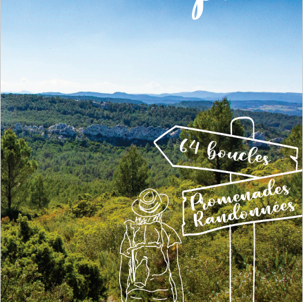 Carte Randonnées à pied de Corbières en Minervois