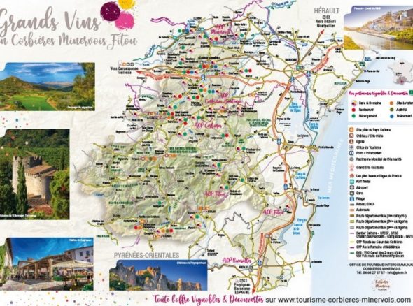 Carte destination Vignobles et Découvertes