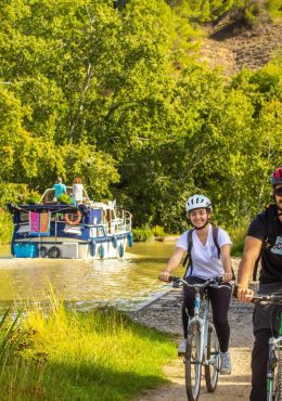 Romance en roues libres, le long du canal du Midi