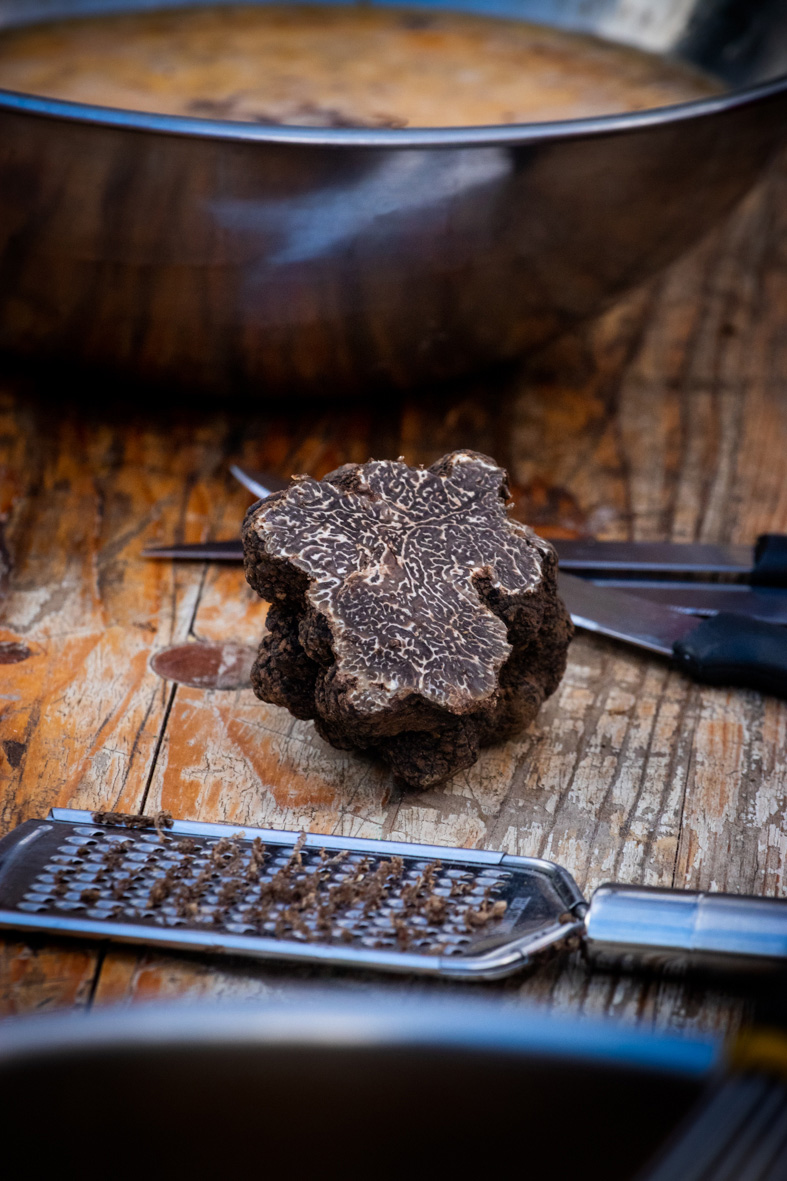 Truffes et brouillade