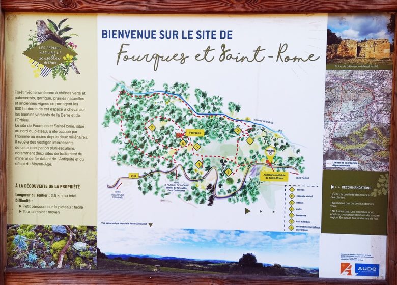 FOURQUES AND SAINT ROME TRAIL