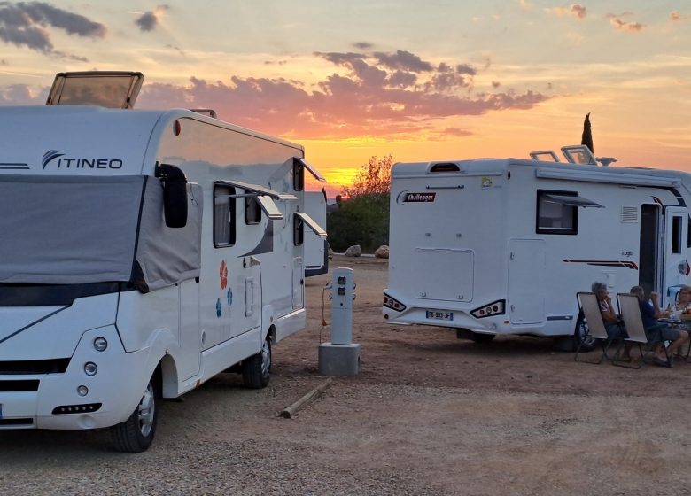 CAMPERVAN PARK – HOMPS-BEREICH