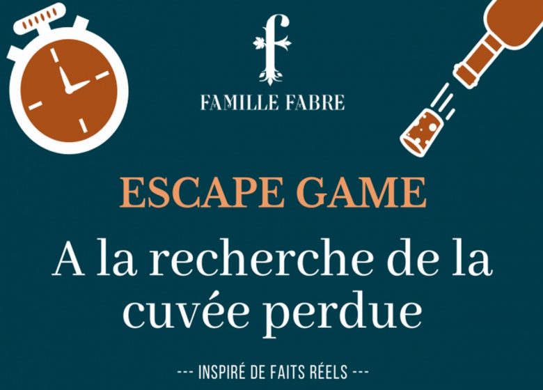 ESCAPE GAME – IN SEARCH OF THE LOST CUVÉE