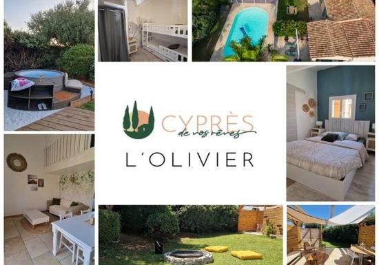 GITE CYPRÈS DE VOS RÊVES – L&rsquo;OLIVIER