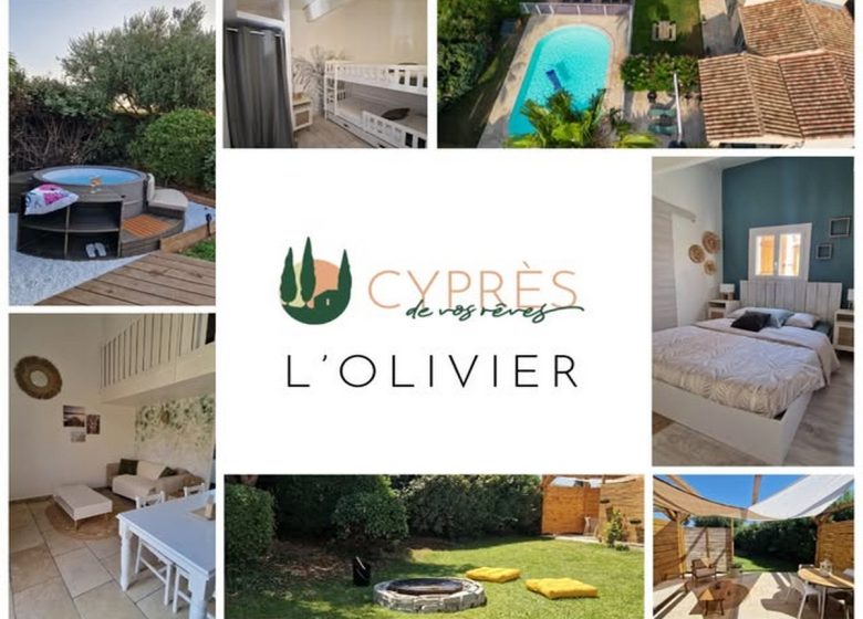 GITE CYPRÈS DE VOS RÊVES – L&rsquo;OLIVIER