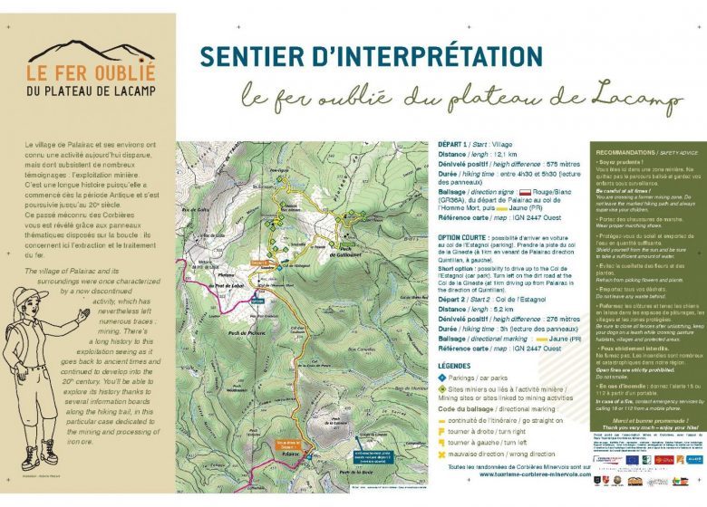 LE FER OUBLIÉ DU PLATEAU DE LACAMP