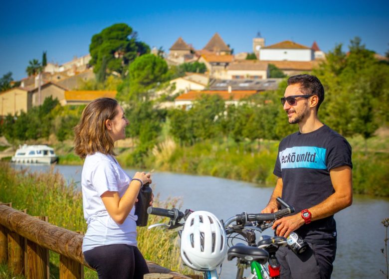 ROMANCE EN ROUES LIBRES, LE LONG DU CANAL DU MIDI