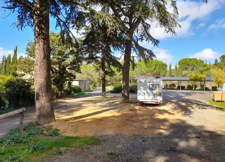 PARKPLATZ FÜR CAMPING-CARS