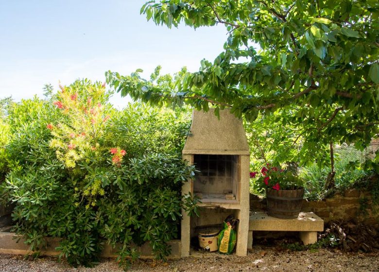 THE COURTYARD IN CORBIERES